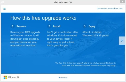 Get Windows 10 Get Windows 10